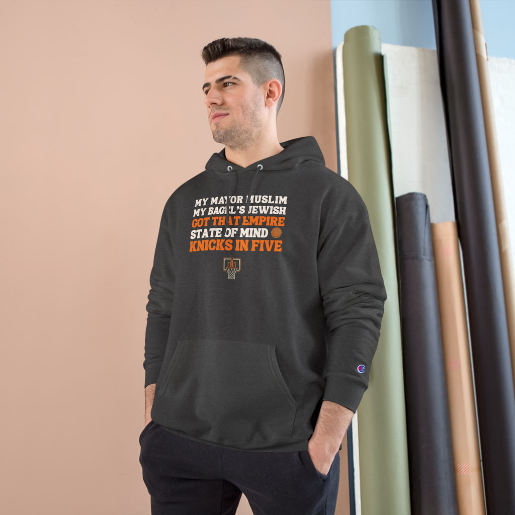 My Mayor Muslim Knicks In Five Champion Hoodie | NY Knicks Championship 2026 Fan Merch | My Mayor Muslim Basketball Quote