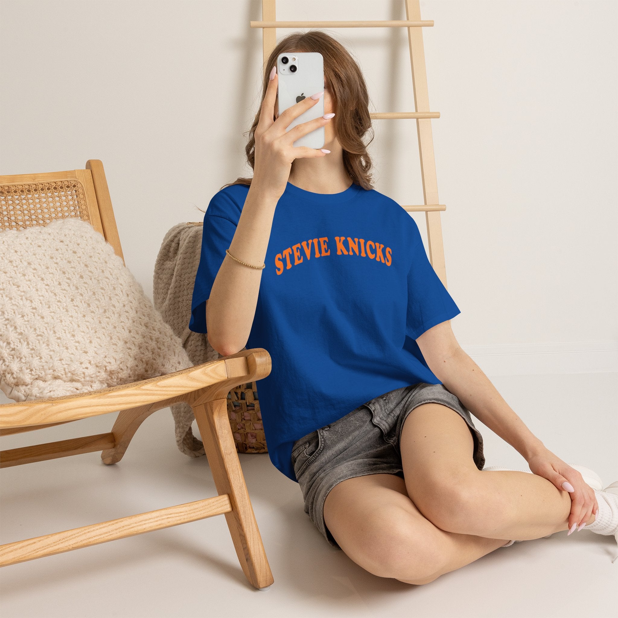 Stevie Knicks Shirt | Viral NBA Knicks Swiftie Squad Trio Tee