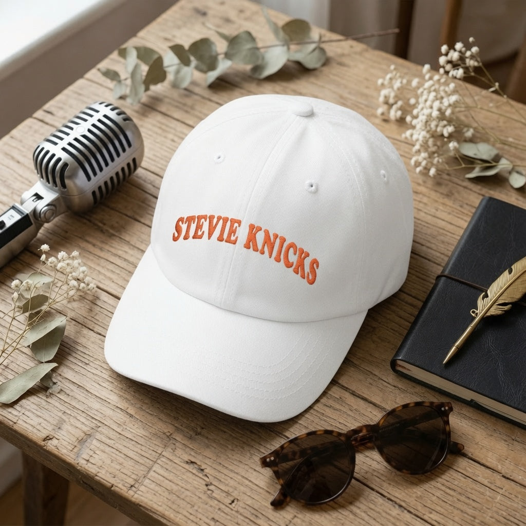 Stevie Knicks Embroidered Dad Cap | Viral Swiftie Cap