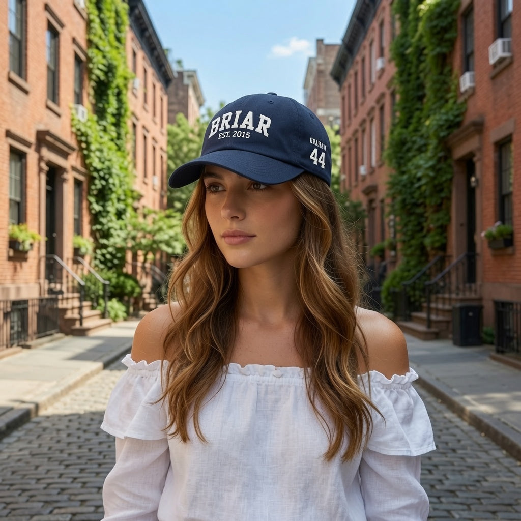 Briar University Graham 44 Dad Cap | Off Campus Inspired Embroidered Hat