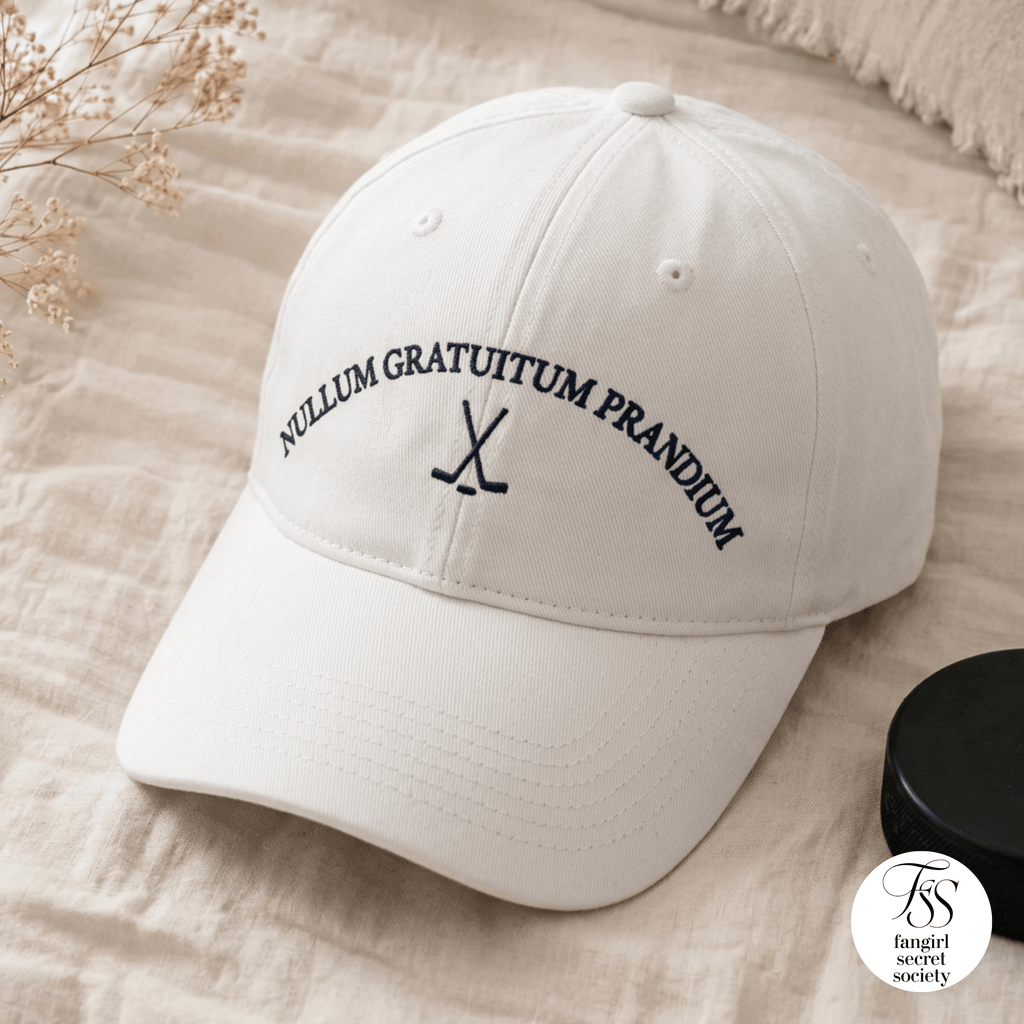Nullum Gratuitum Prandium (Garrett Graham Tattoo) Baseball Cap | Off Campus Inspired Embroidered Hat