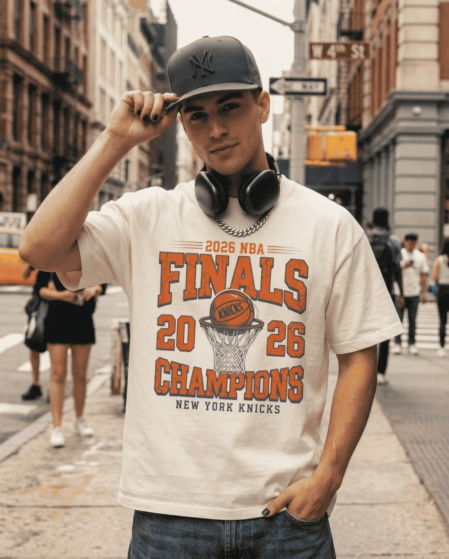 Knicks 2026 Finals Champions Retro Shirt