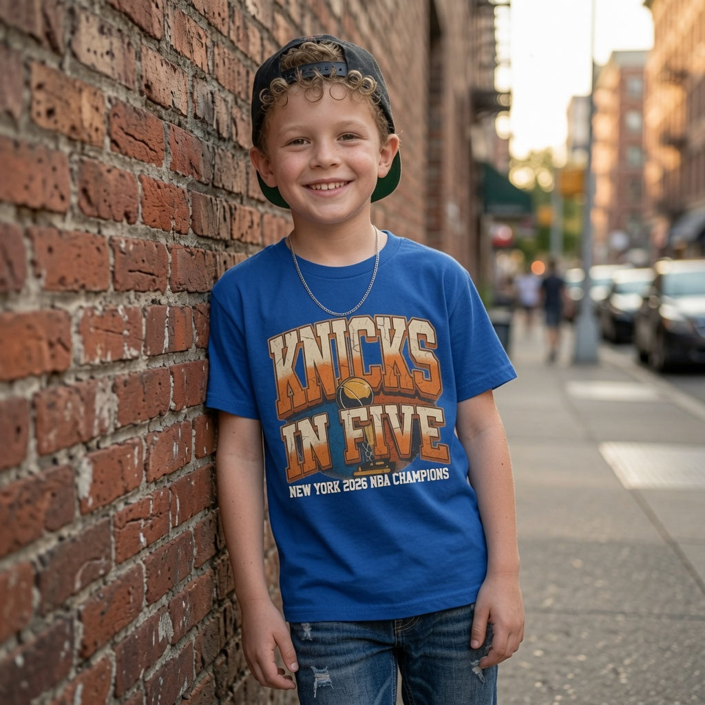 Knicks in Five Youth Tee