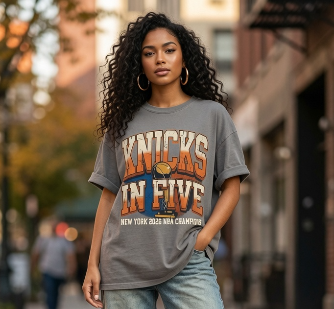 Knicks in Five Vintage Tee