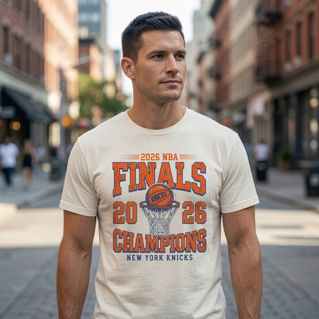 Knicks 2026 Finals Champions Retro Shirt