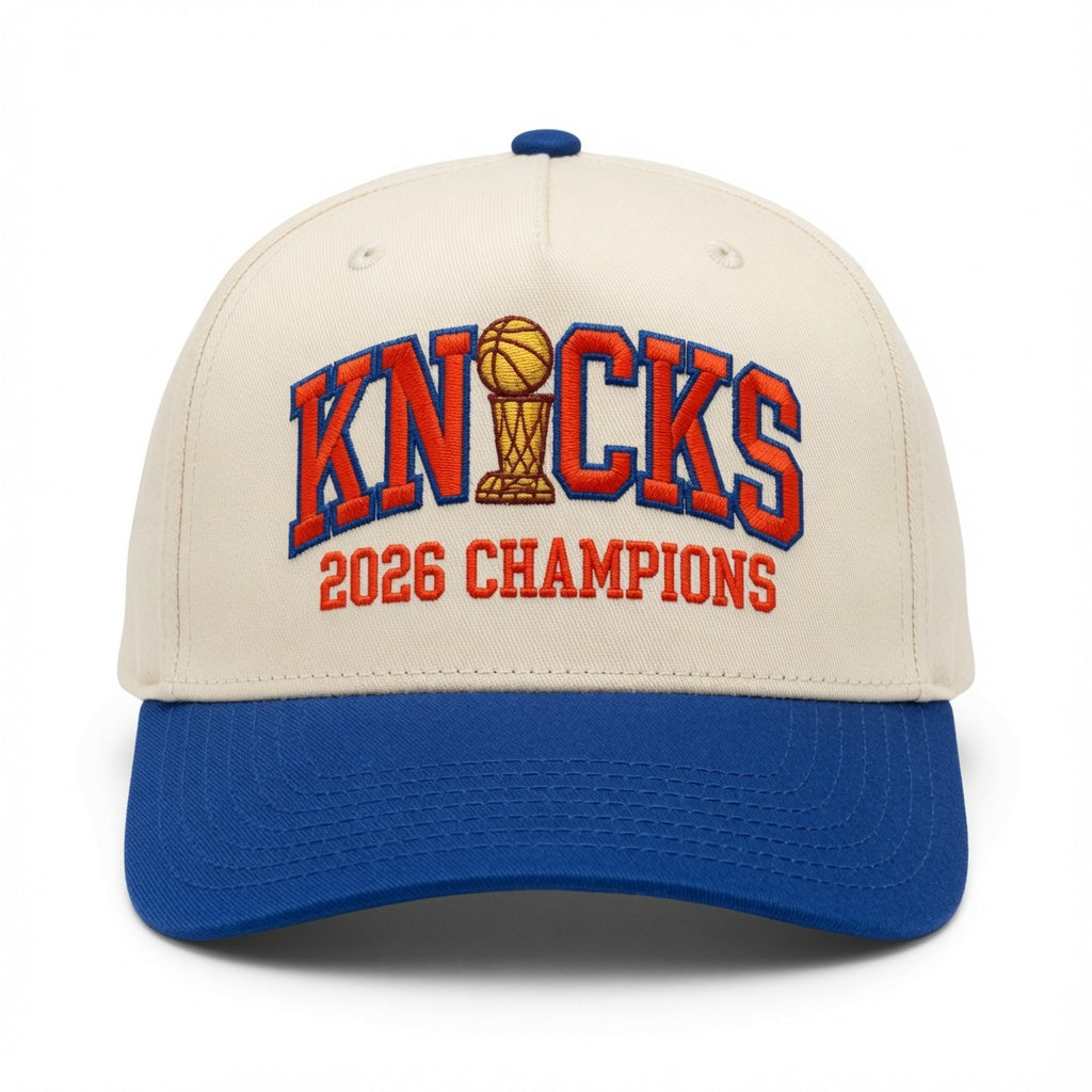 Knicks 2026 Champions Embroidered Cap