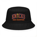 New York Knicks Bucket Hat | Knicks Championship Bucket Hat | 2026 NBA Champions Embroidered | NY Basketball Fan Gift