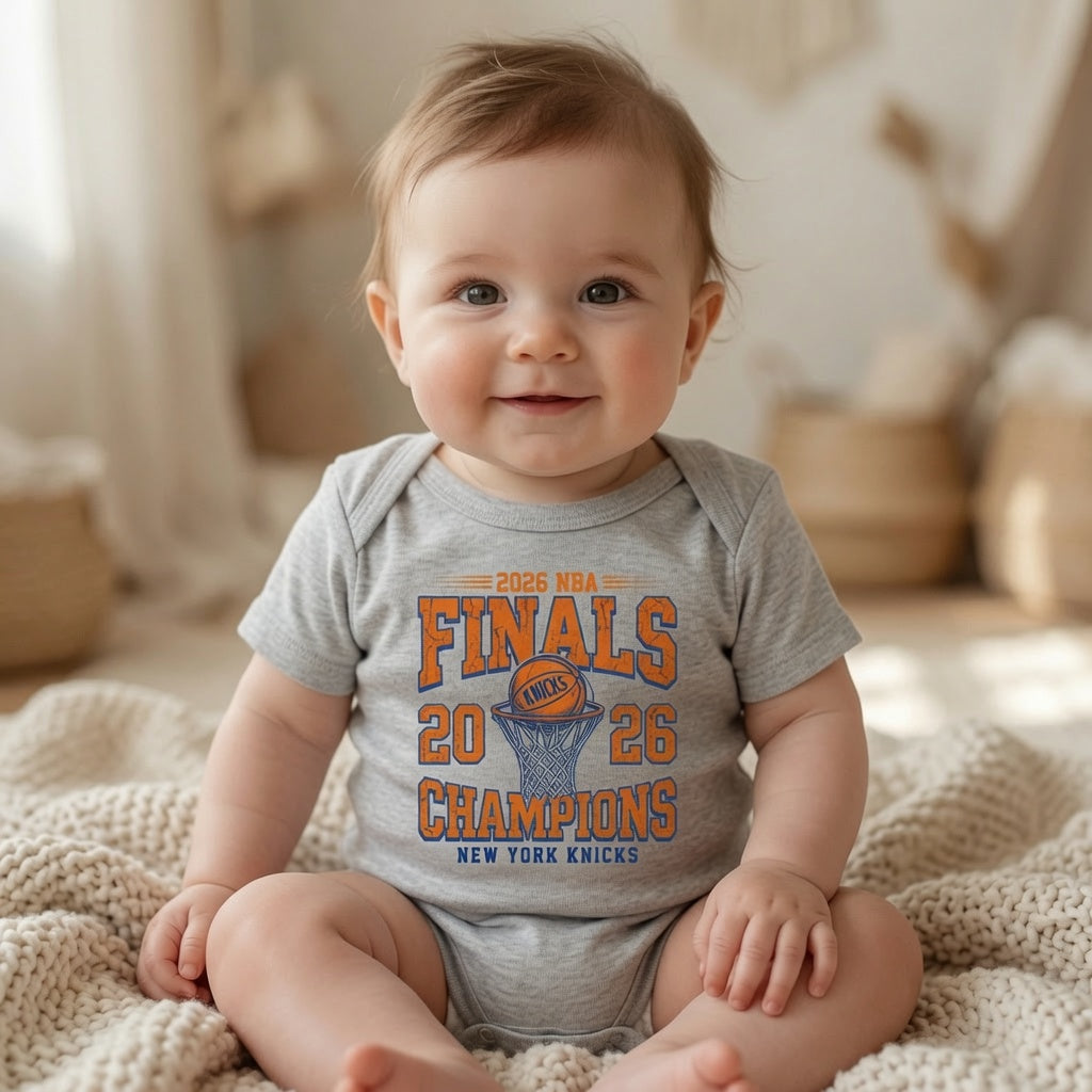 Knicks Finals 2026 Champions Baby Bodysuit