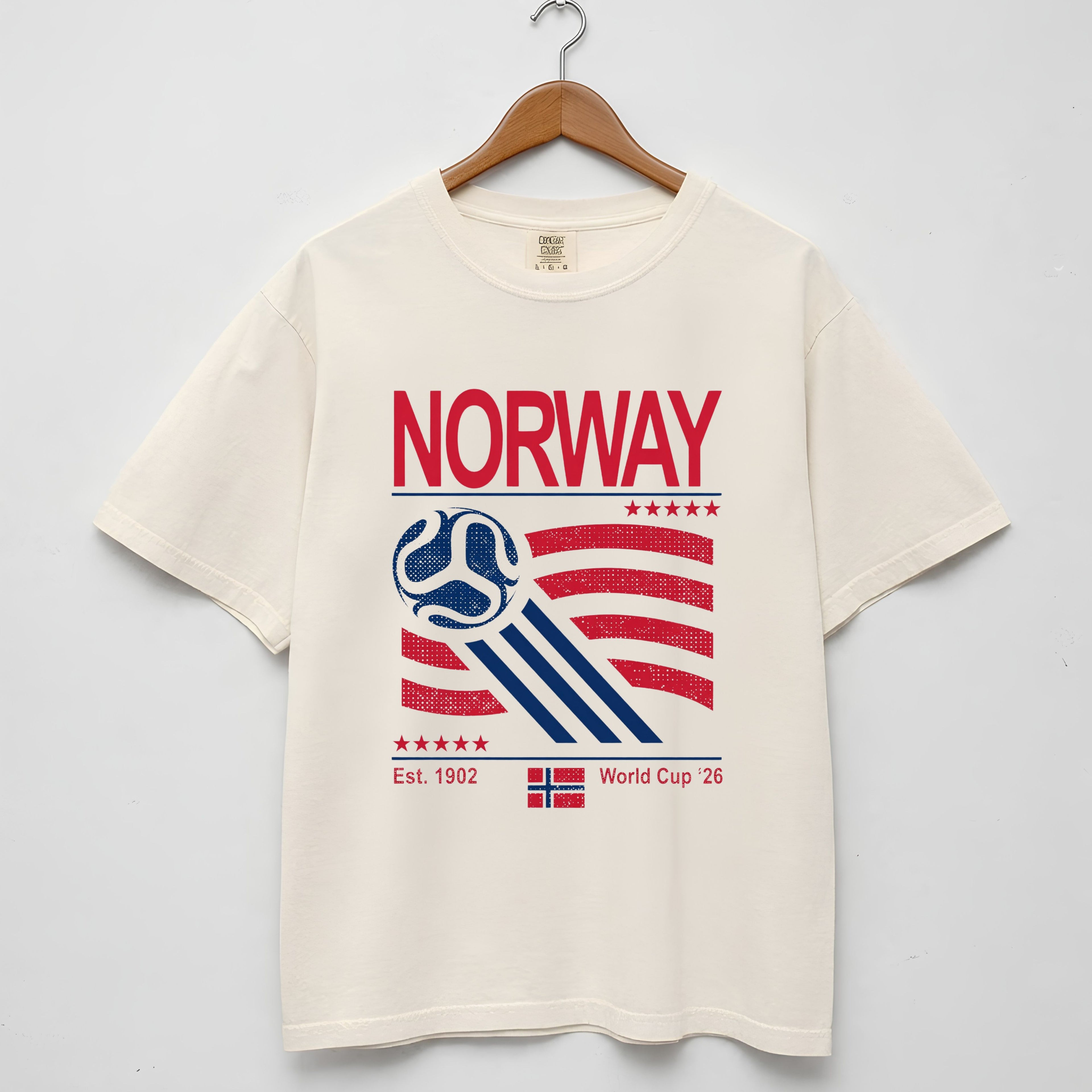 Norway Retro Football and World Cup Shirt