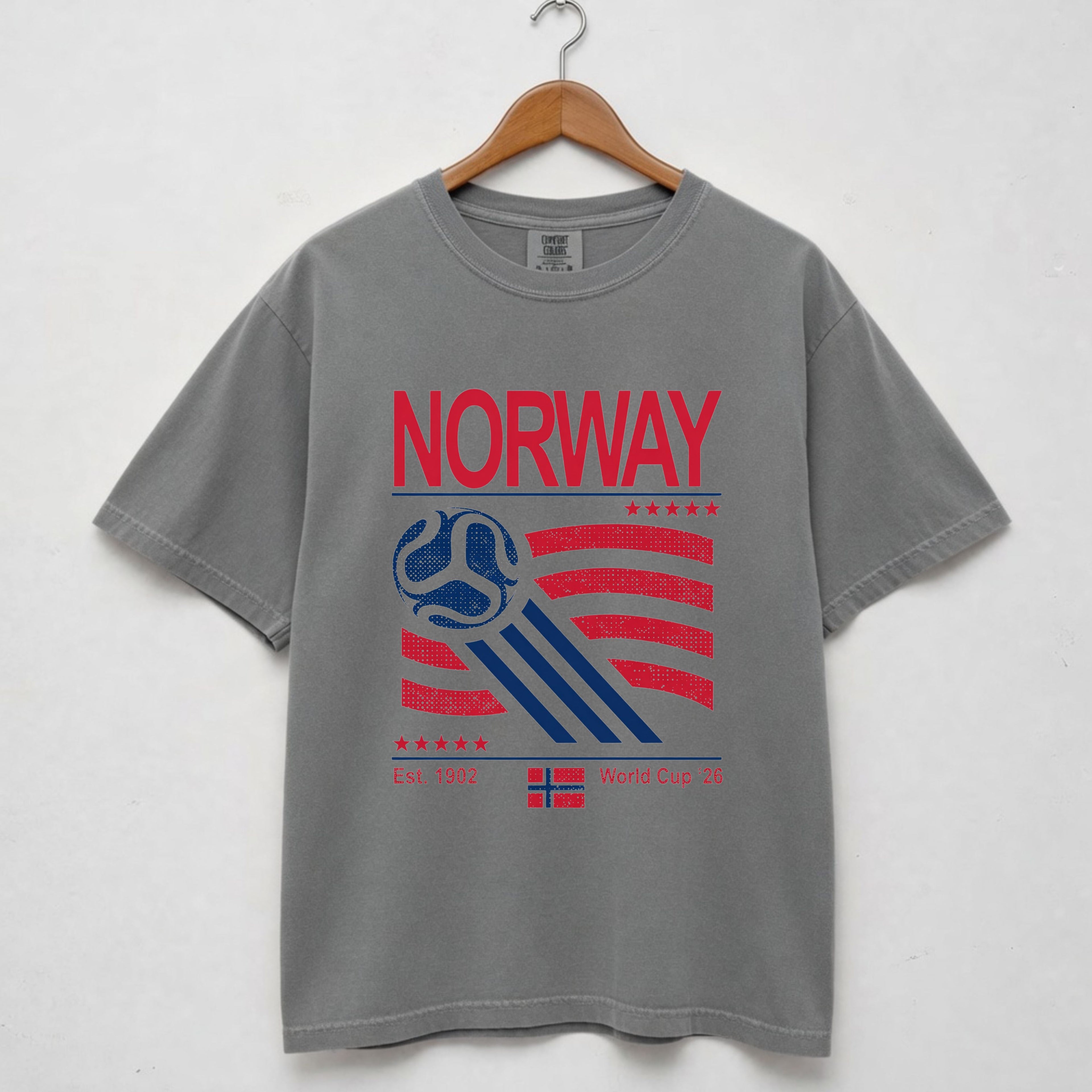 Norway Retro Football and World Cup Shirt