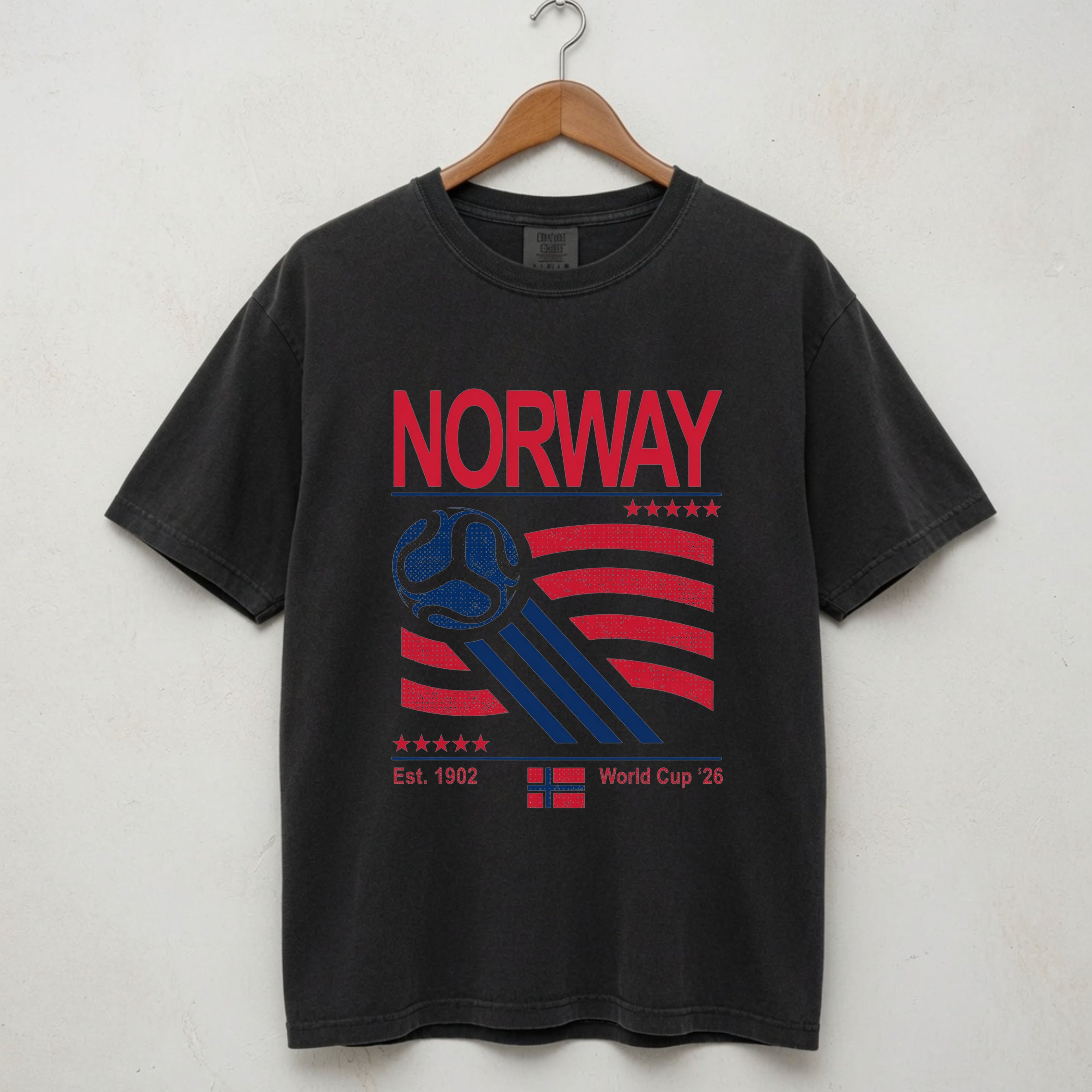 Norway Retro Football and World Cup Shirt