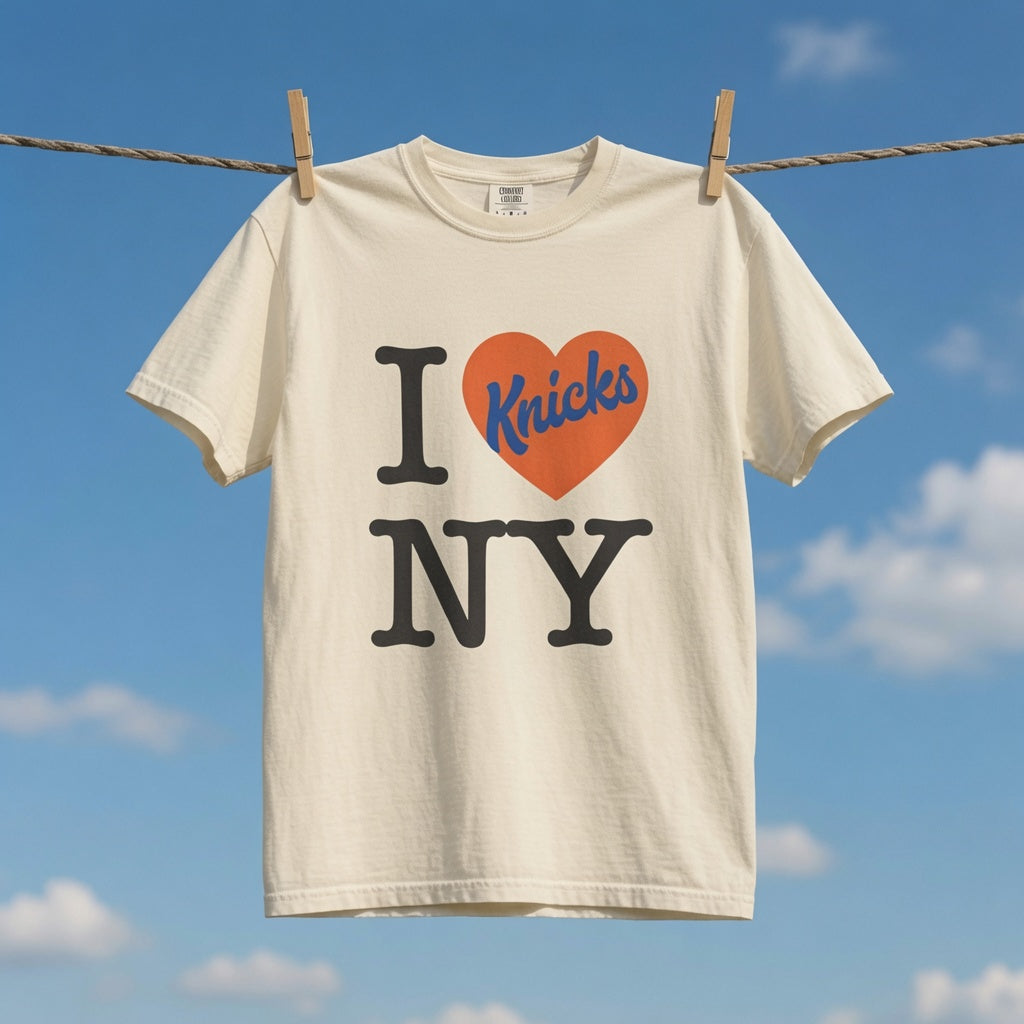 I Love NY Knicks Comfort Colors Tee