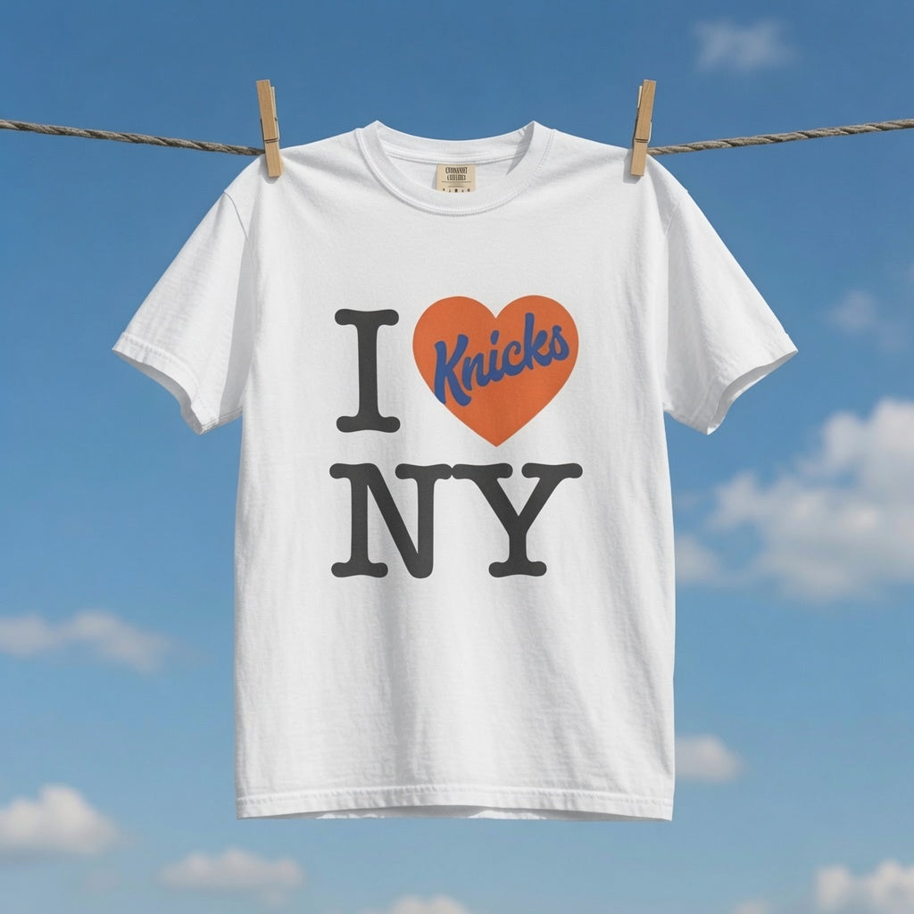 I Love NY Knicks Comfort Colors Tee