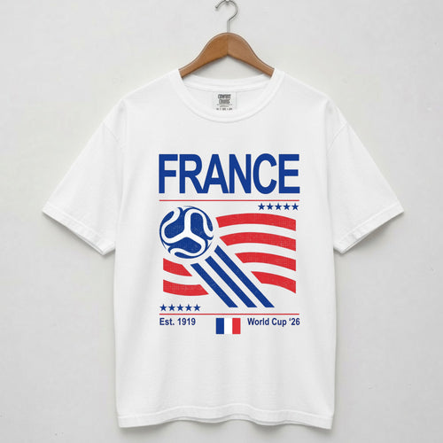 France Retro Football World Cup Shirt