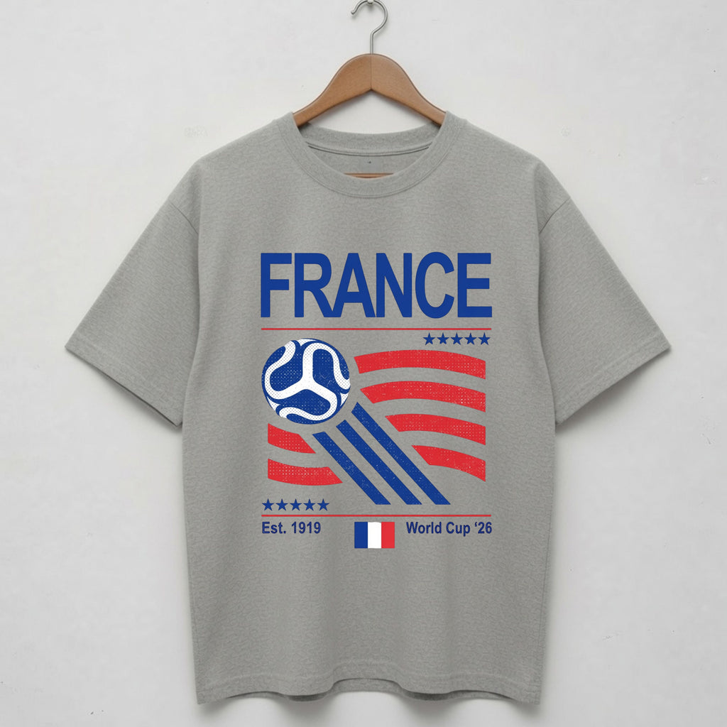 France Retro Football World Cup Shirt