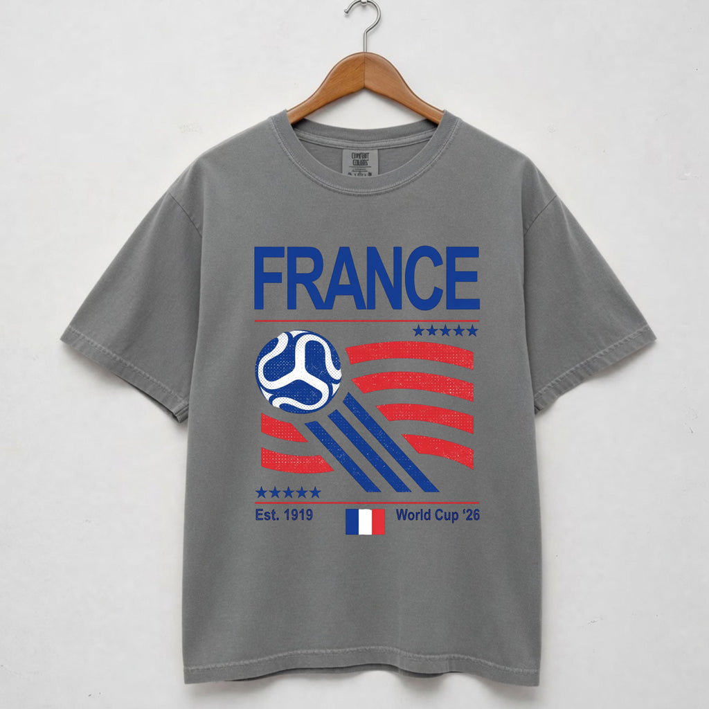 France Retro Football World Cup Shirt