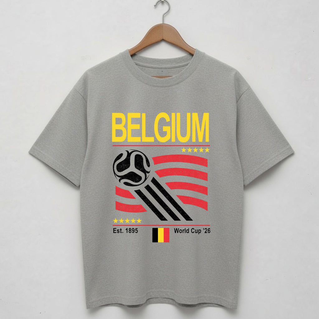 Belgium Retro World Cup Comfort Colors Shirt