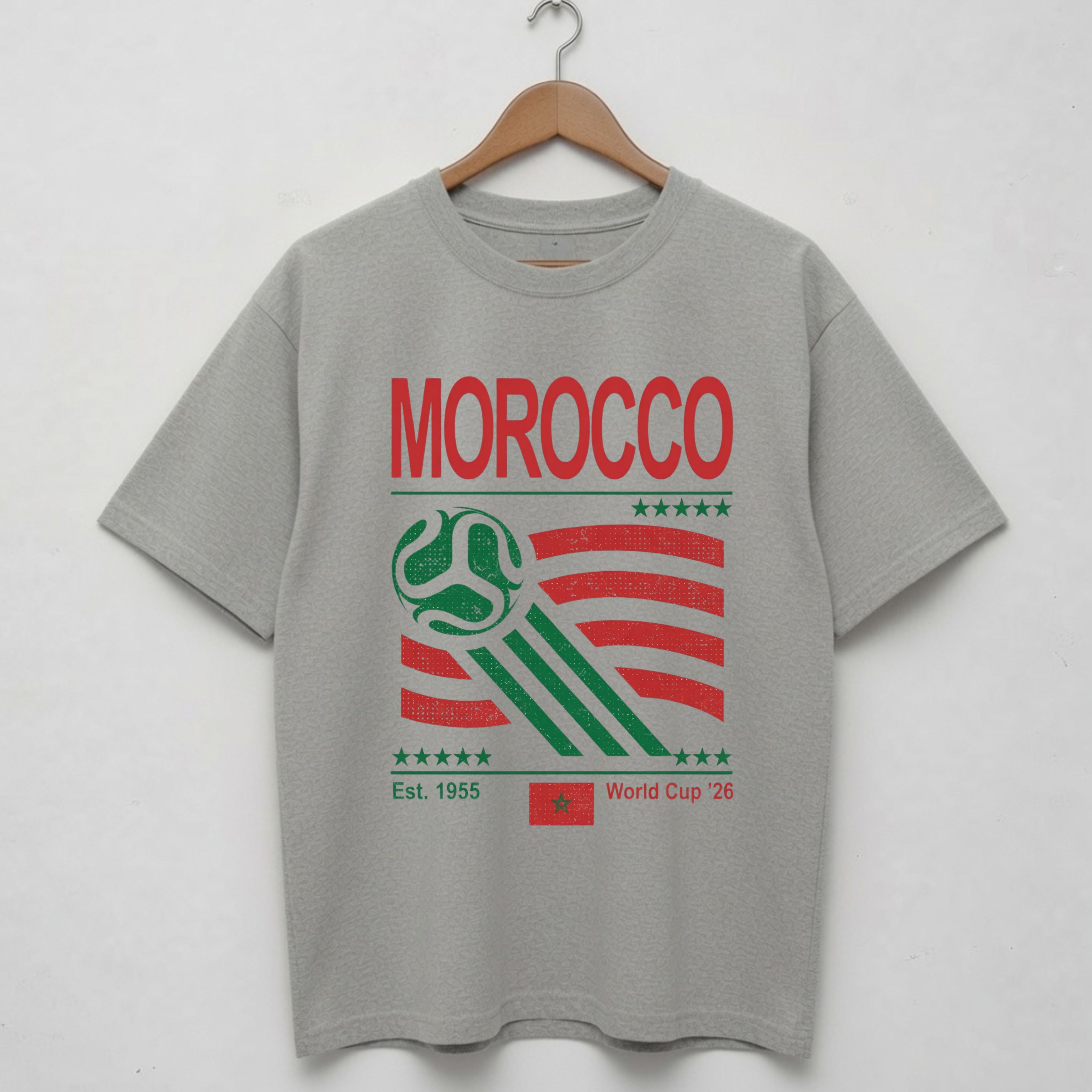 Morocco Retro World Cup Comfort Colors Shirt