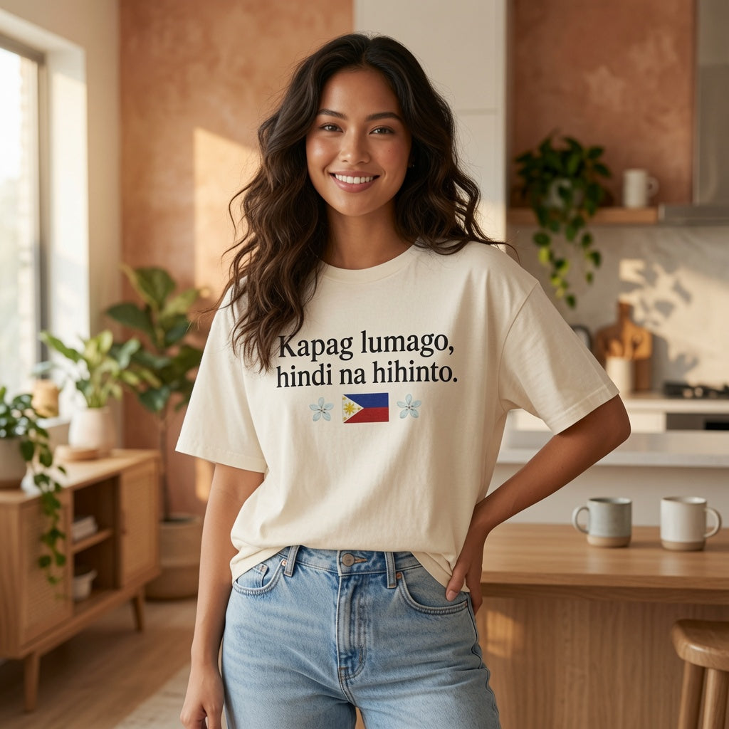 Alex Eala Inspired | Kapag Lumago Hindi Na Hihinto Shirt