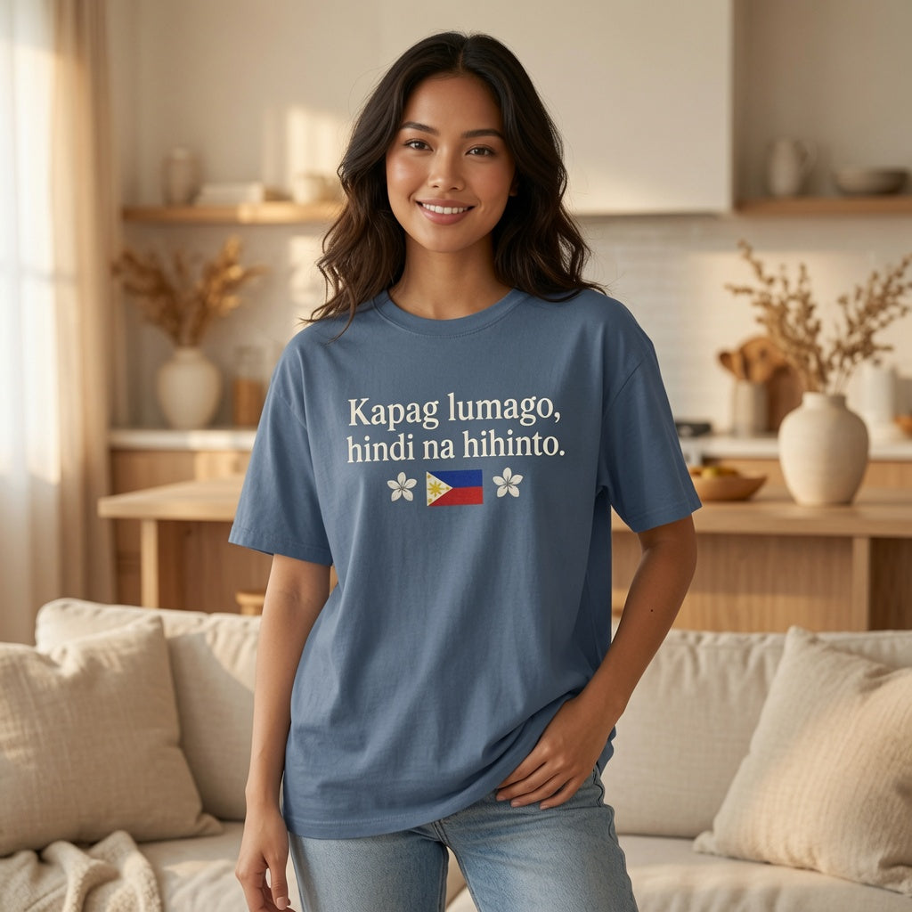 Alex Eala Inspired | Kapag Lumago Hindi Na Hihinto Shirt