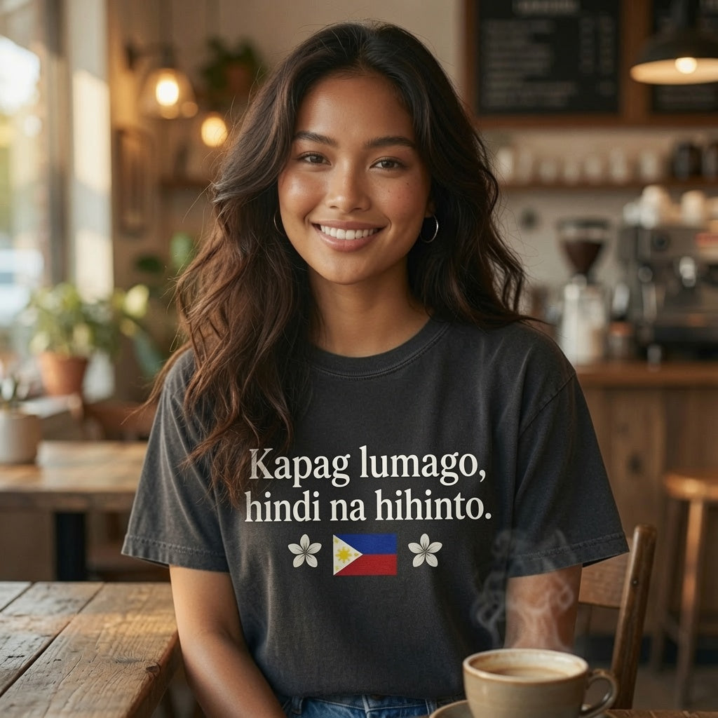 Alex Eala Inspired | Kapag Lumago Hindi Na Hihinto Shirt