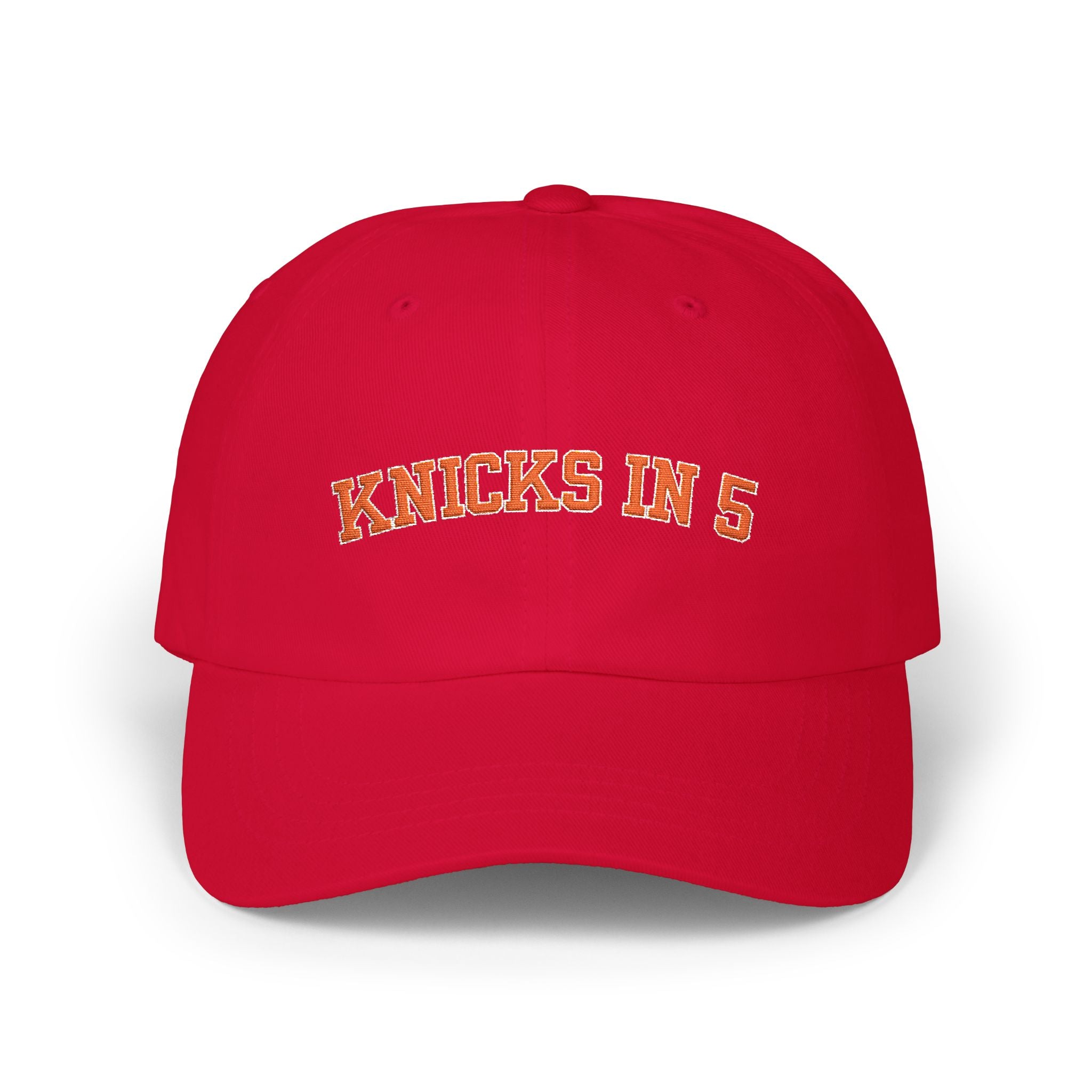 Knicks In 5 Embroidered Dad Cap