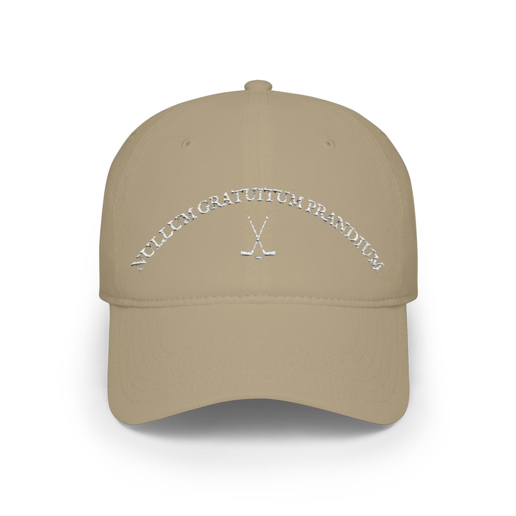 Nullum Gratuitum Prandium (Garrett Graham) Baseball Cap | Off Campus Inspired Embroidered Hat