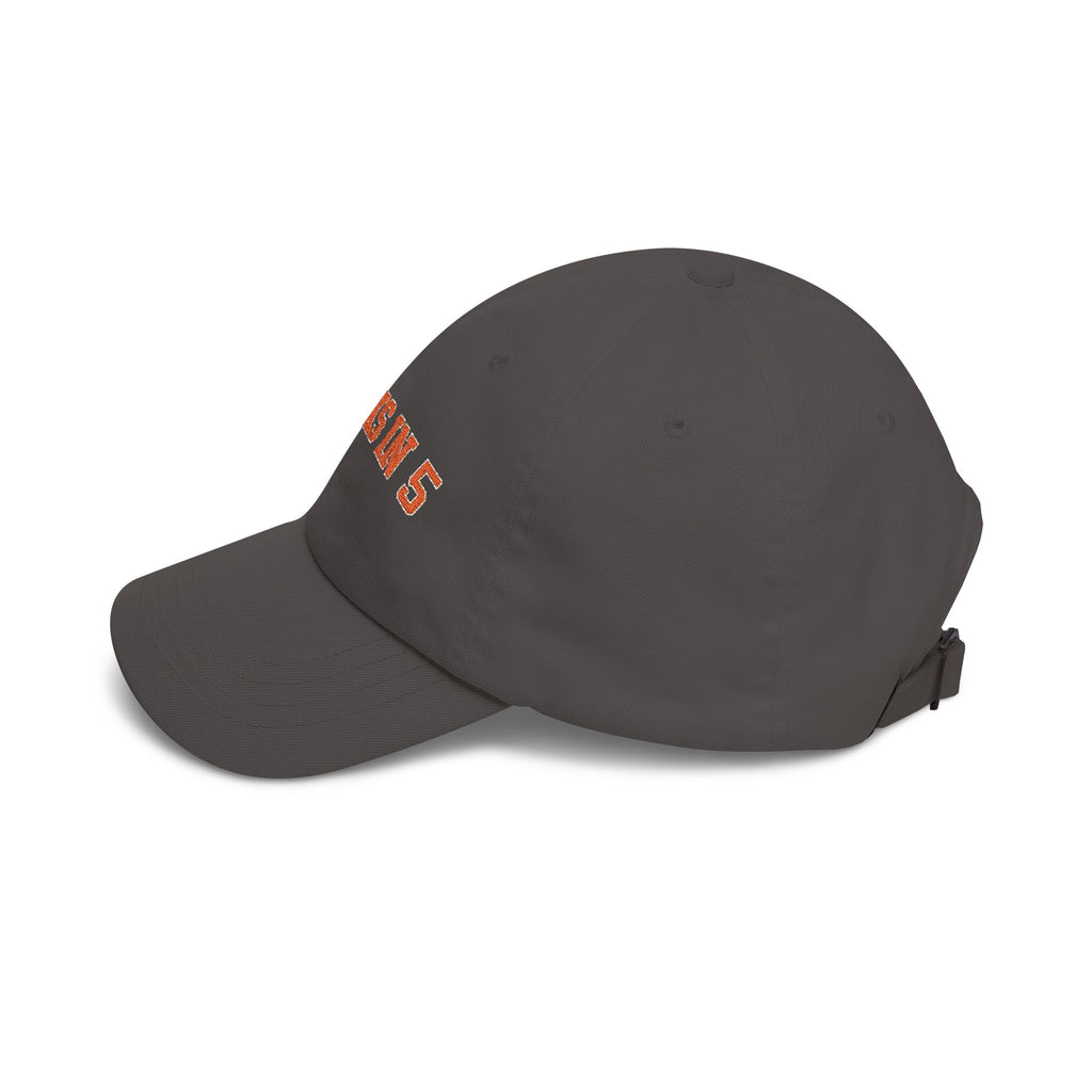 Knicks In 5 Dad Cap | Embroidered NY Basketball Hat | Playoff Hype Gift