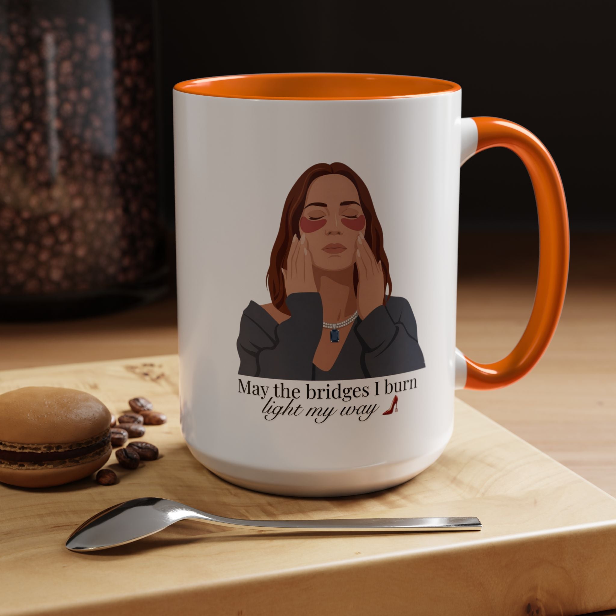 "May the Bridges I Burn Light My Way" Mug | 11oz & 15oz | Devil Wears Prada Inspired