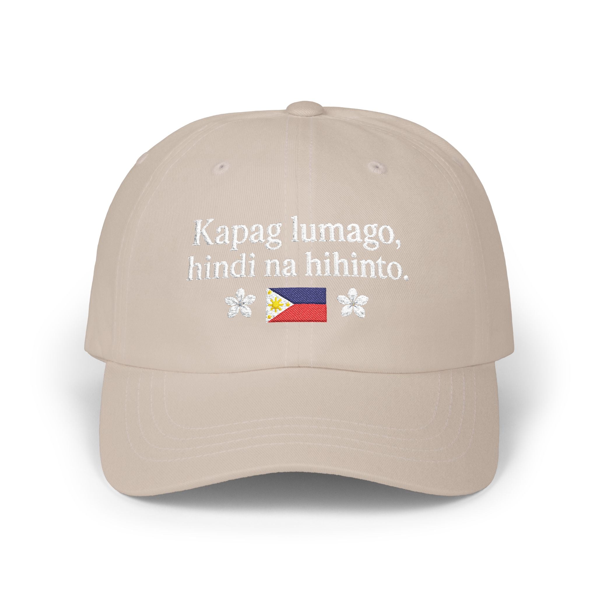 Alex Eala Inspired Hat | Kapag Lumago Hindi Na Hihinto Baseball Cap