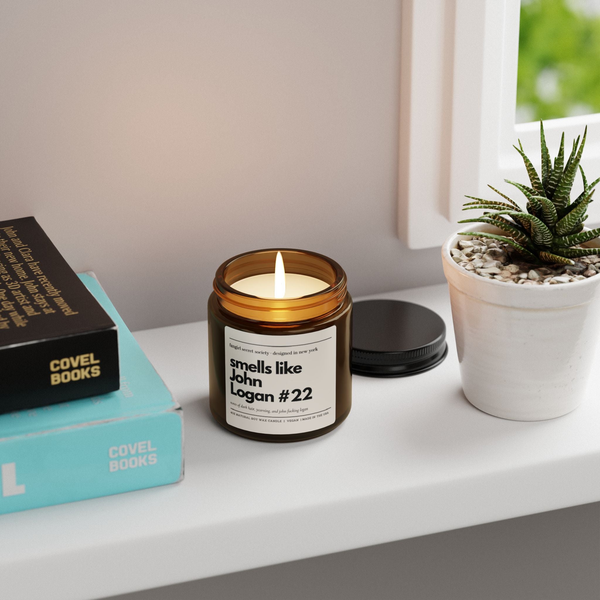 Smells Like John Logan Candle | Off Campus Inspired Gift