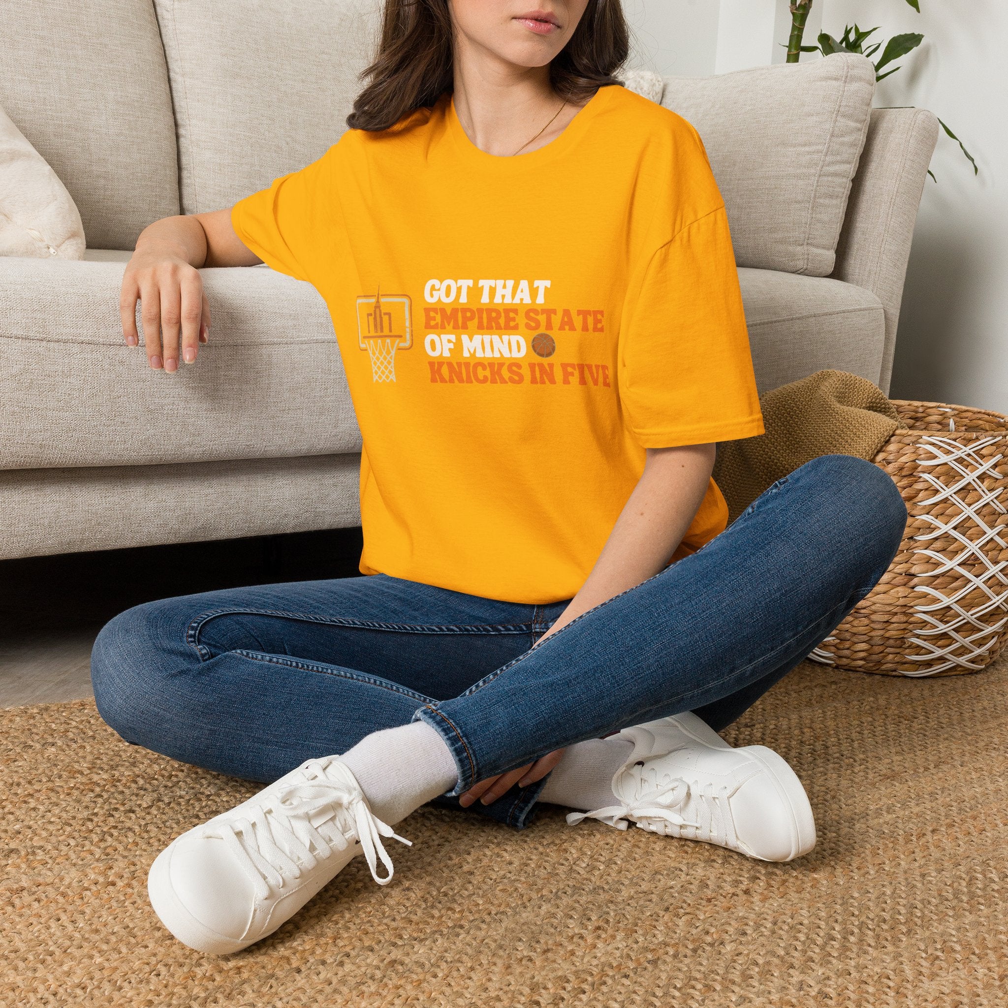 Knicks In Five T-Shirt | NY Knicks Championship 2026 Got That Empire State of Mind Tee | Basketball Gift