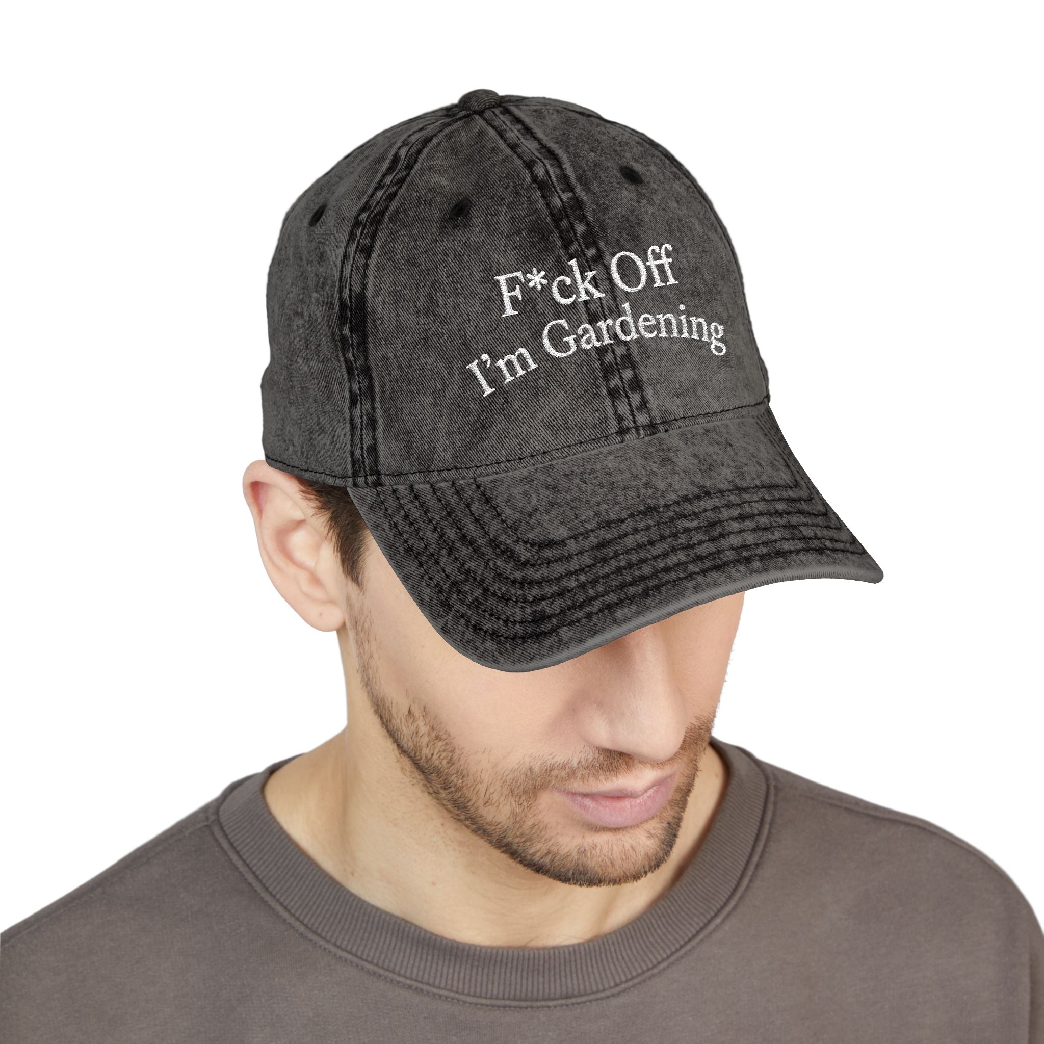 F*ck Off I'm Gardening Vintage Cap | Jude Bellingham Inspired | Funny Gift for Her | Viral England Football Cap