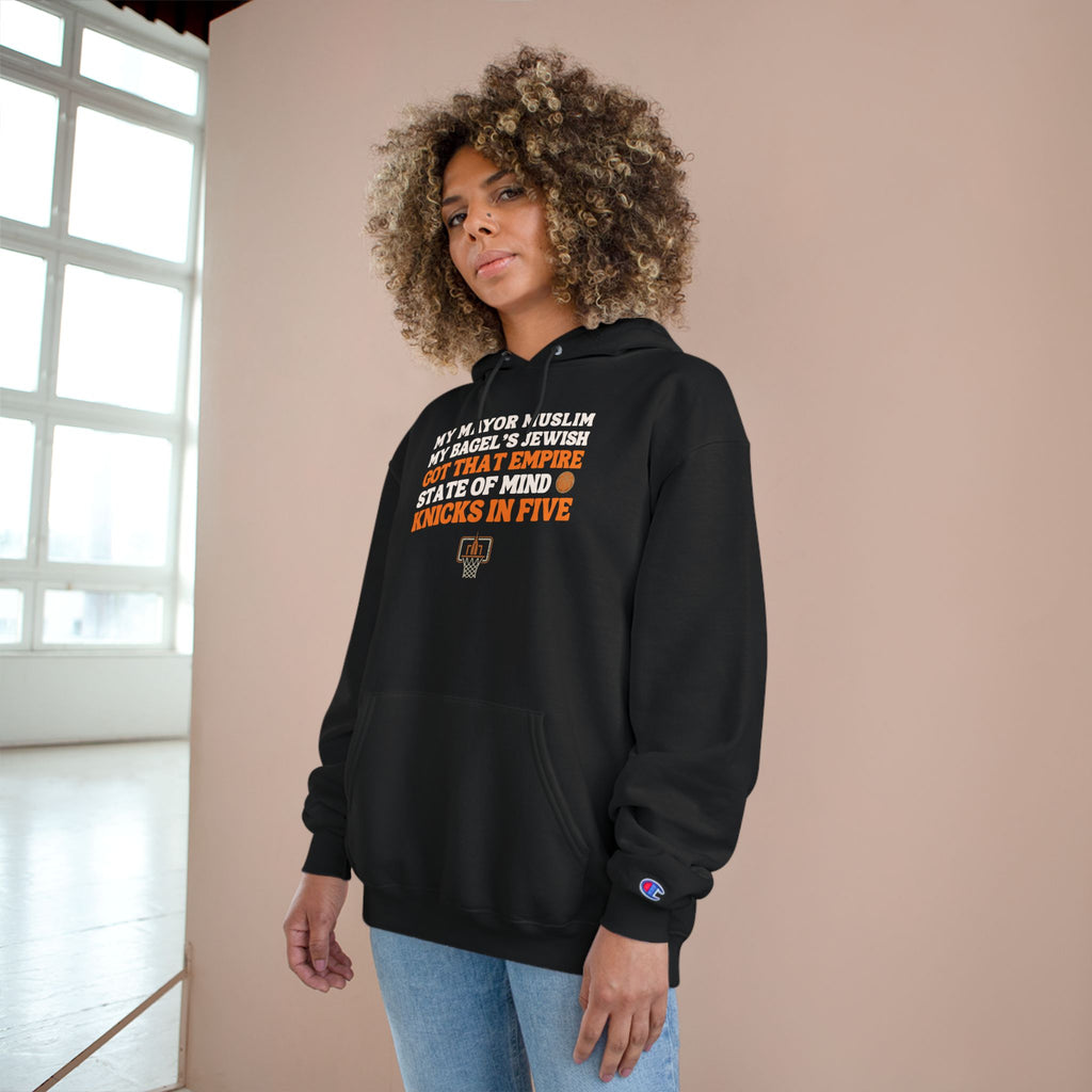 My Mayor Muslim Knicks In Five Champion Hoodie | NY Knicks Championship 2026 Fan Merch | My Mayor Muslim Basketball Quote