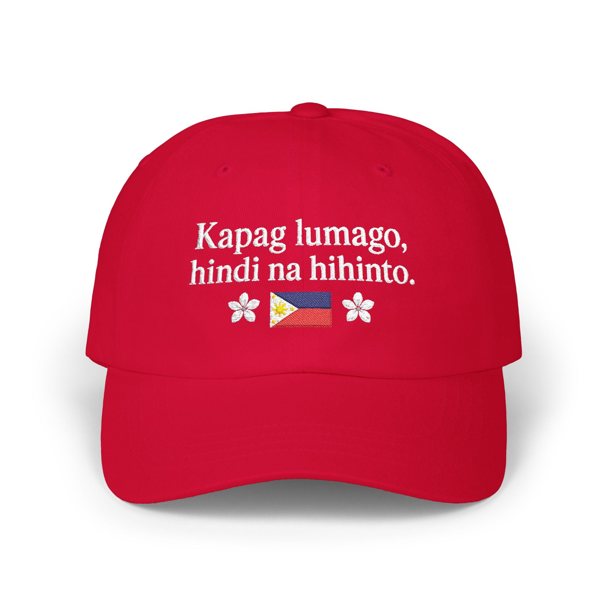 Alex Eala Inspired Hat | Kapag Lumago Hindi Na Hihinto Baseball Cap