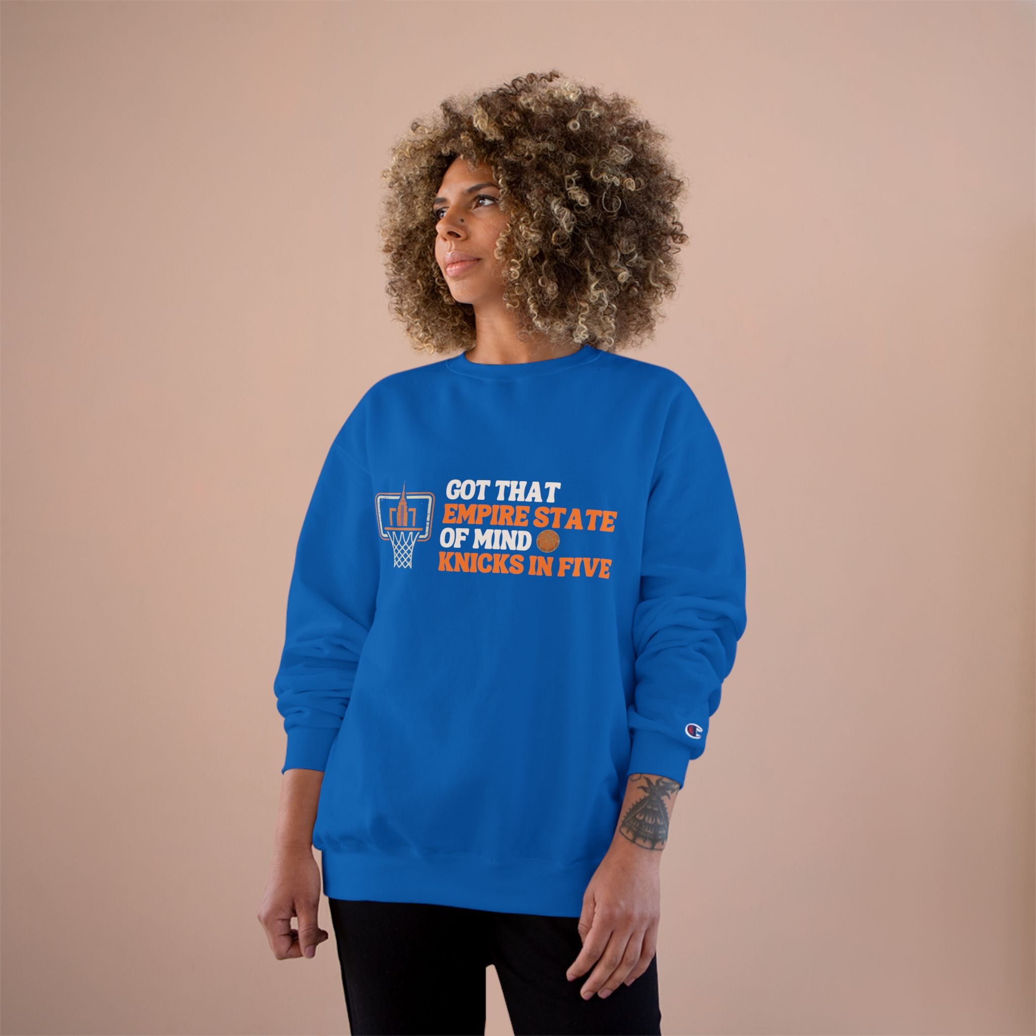 Got That Empire State of Mind Knicks In Five Champion Sweatshirt | NY Knicks 2026 Championship Crewneck Basketball Gift