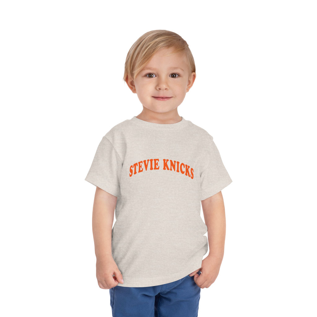 Stevie Knicks Toddler T-Shirt NY Knicks 2026 Championship | Funny Kids Tee Retro Vintage Kids Gift