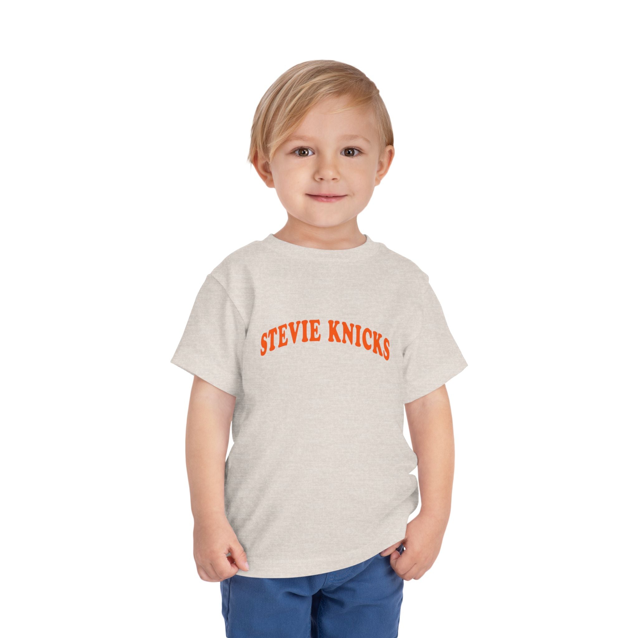 Stevie Knicks Toddler T-Shirt NY Knicks 2026 Championship | Funny Kids Tee Retro Vintage Kids Gift