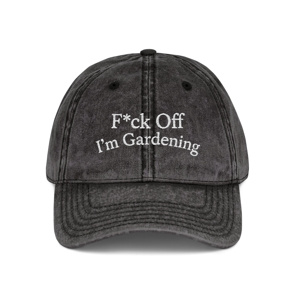 F*ck Off I'm Gardening Vintage Cap | Jude Bellingham Inspired | Funny Gift for Her | Viral England Football Cap