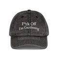 F*ck Off I'm Gardening Vintage Cap | Jude Bellingham Inspired | Funny Gift for Her | Viral England Football Cap