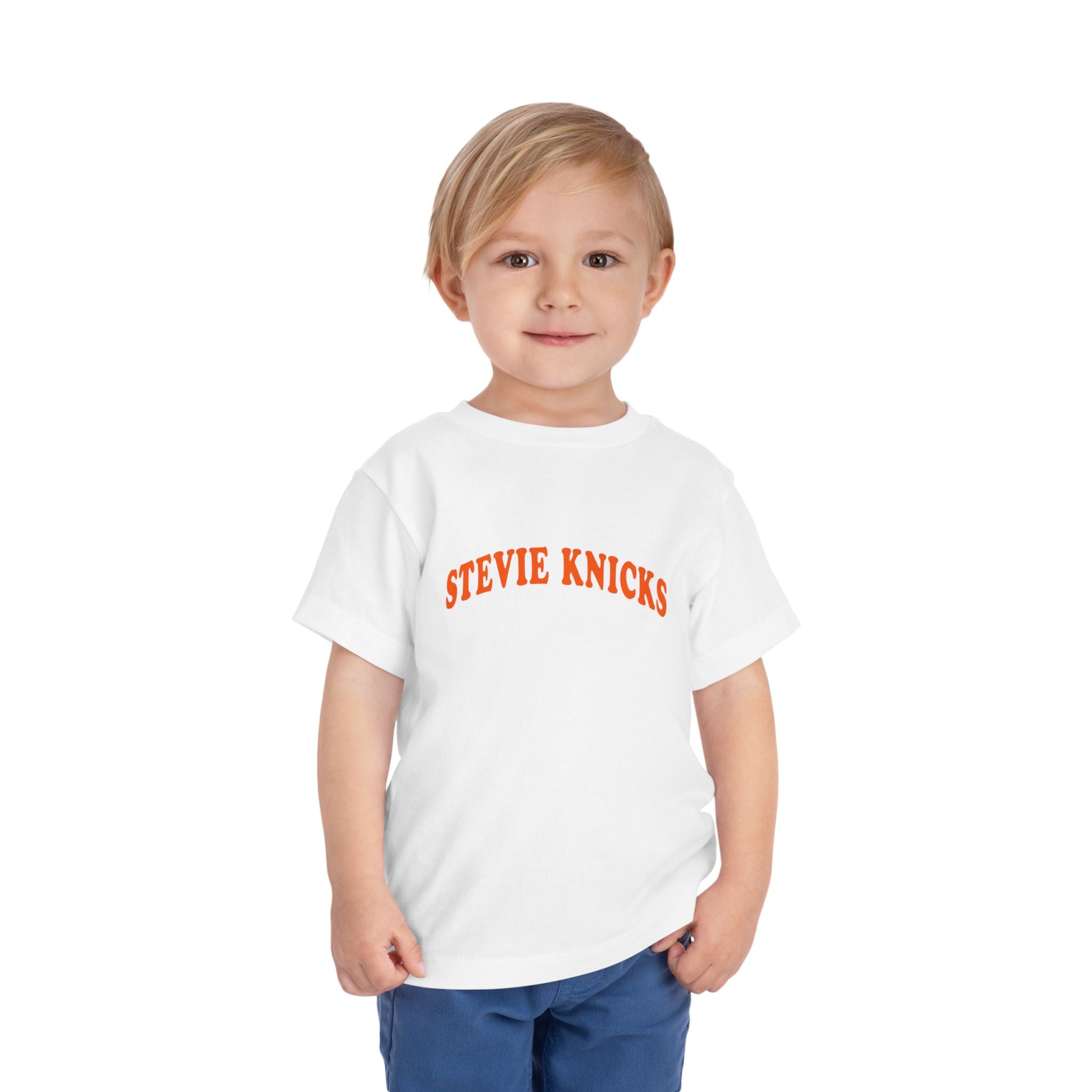 Stevie Knicks Toddler T-Shirt NY Knicks 2026 Championship | Funny Kids Tee Retro Vintage Kids Gift