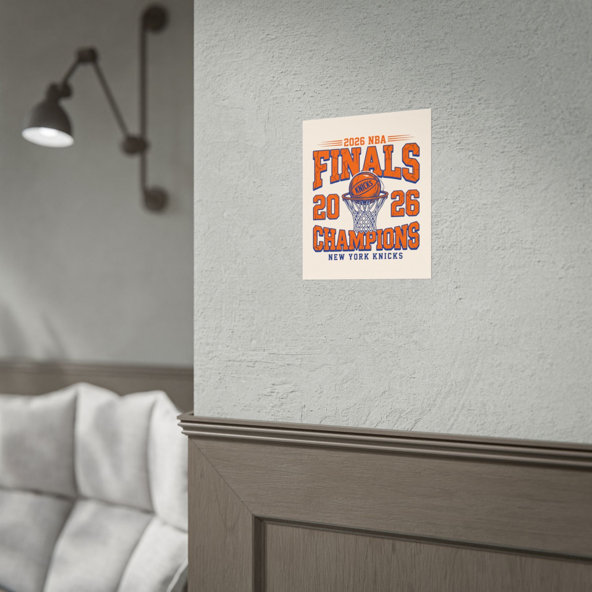 Knicks 2026 Finals Champions Wall Art