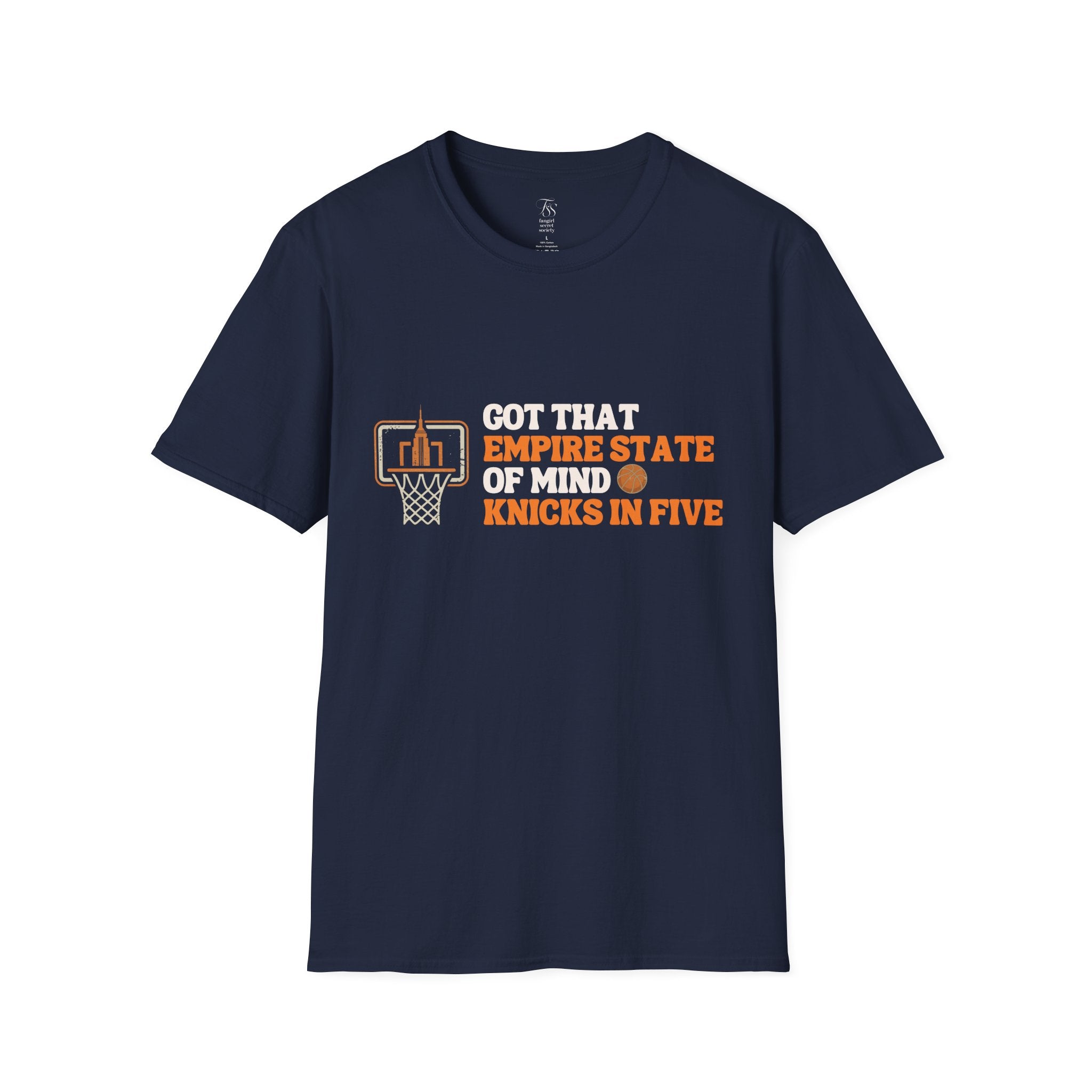 Knicks In Five T-Shirt | NY Knicks Championship 2026 Got That Empire State of Mind Tee | Basketball Gift