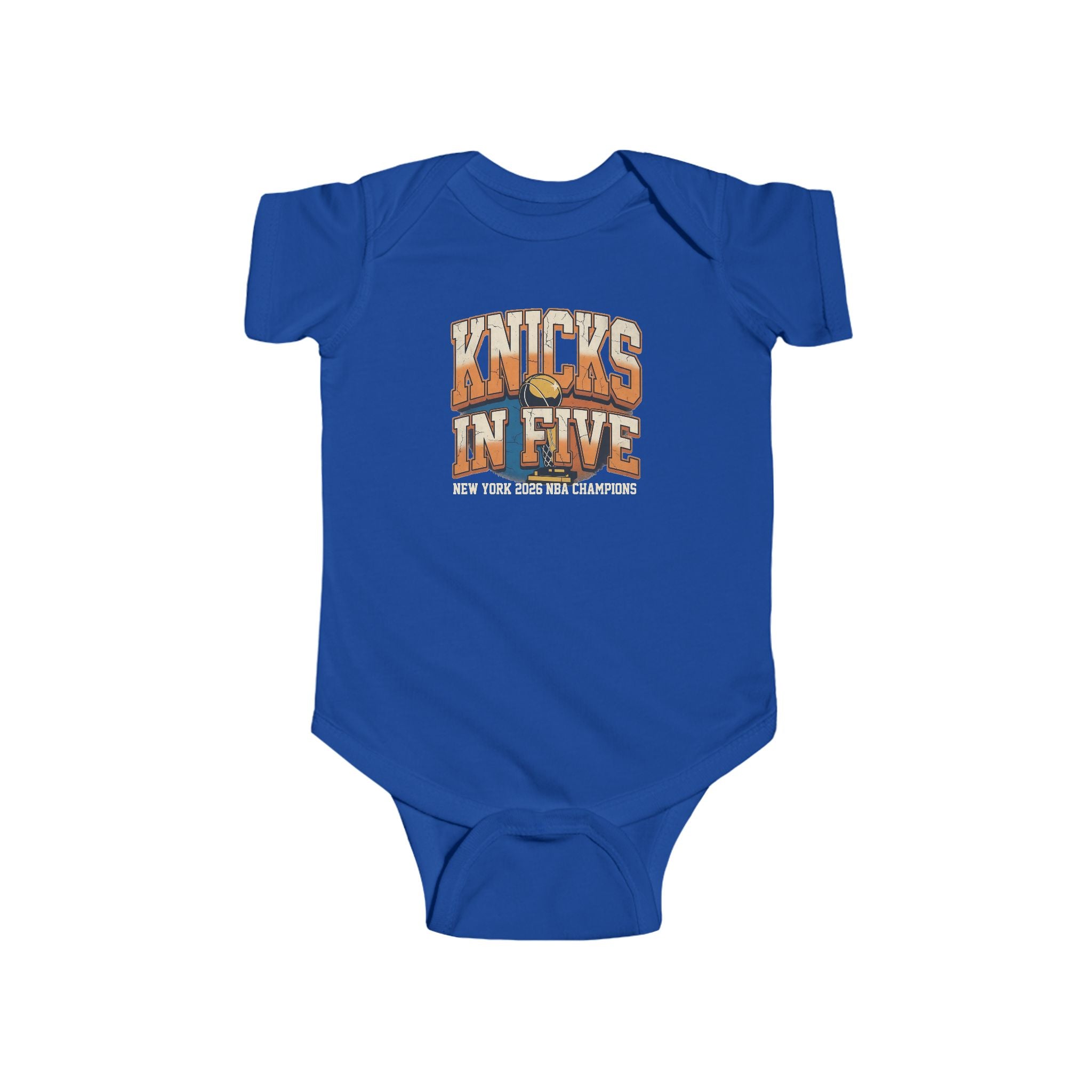 Knicks In Five Baby Bodysuit