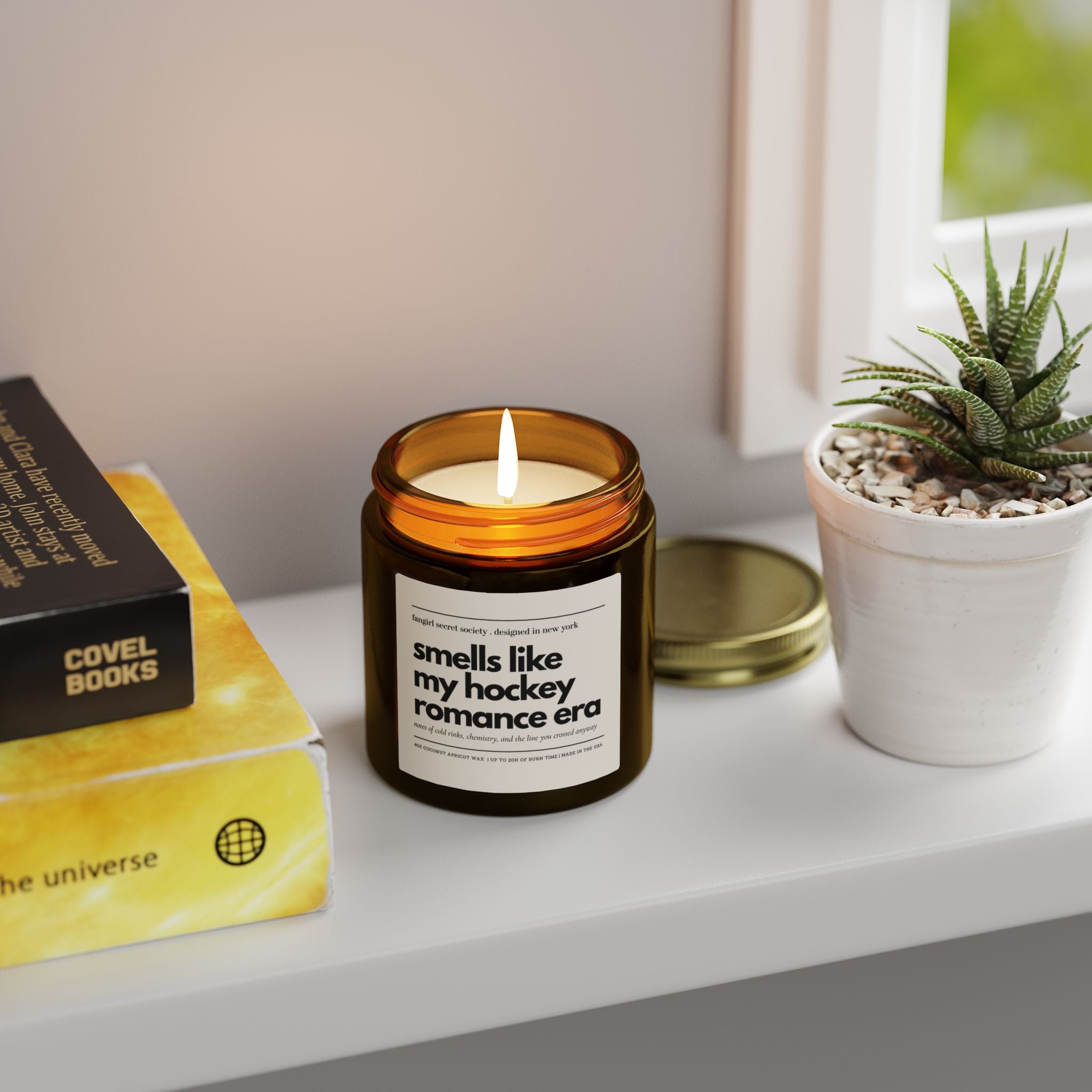 Smells Like My Hockey Romance Era Candle | Off Campus Inspired