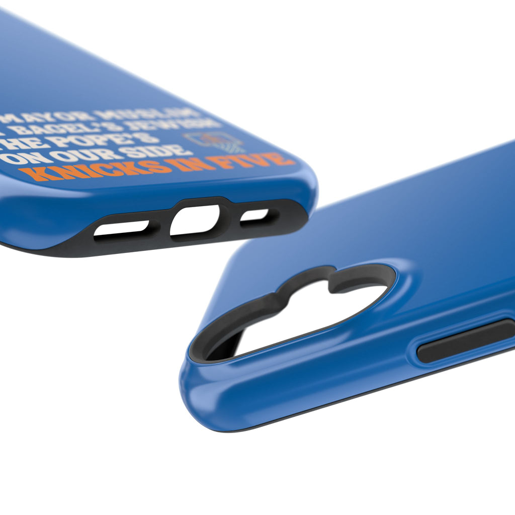 My Mayor Muslim MagSafe iPhone Case | My Bagel's Jewish The Pope's On Our Side Knicks In Five 2026 Phone Case