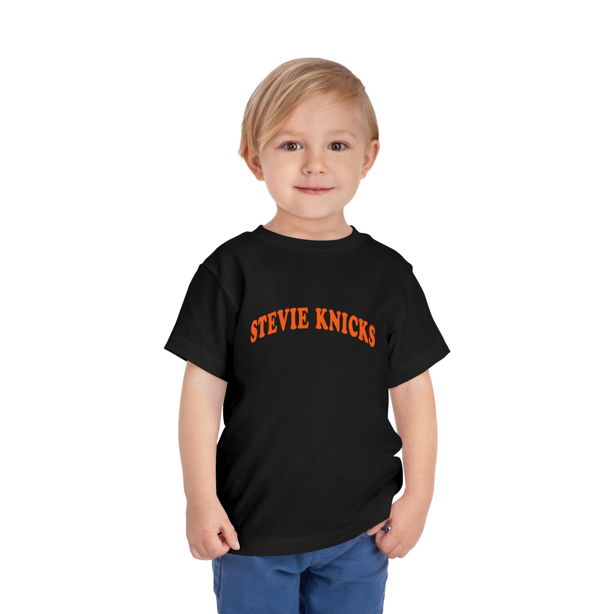 Stevie Knicks Toddler T-Shirt NY Knicks 2026 Championship | Funny Kids Tee Retro Vintage Kids Gift