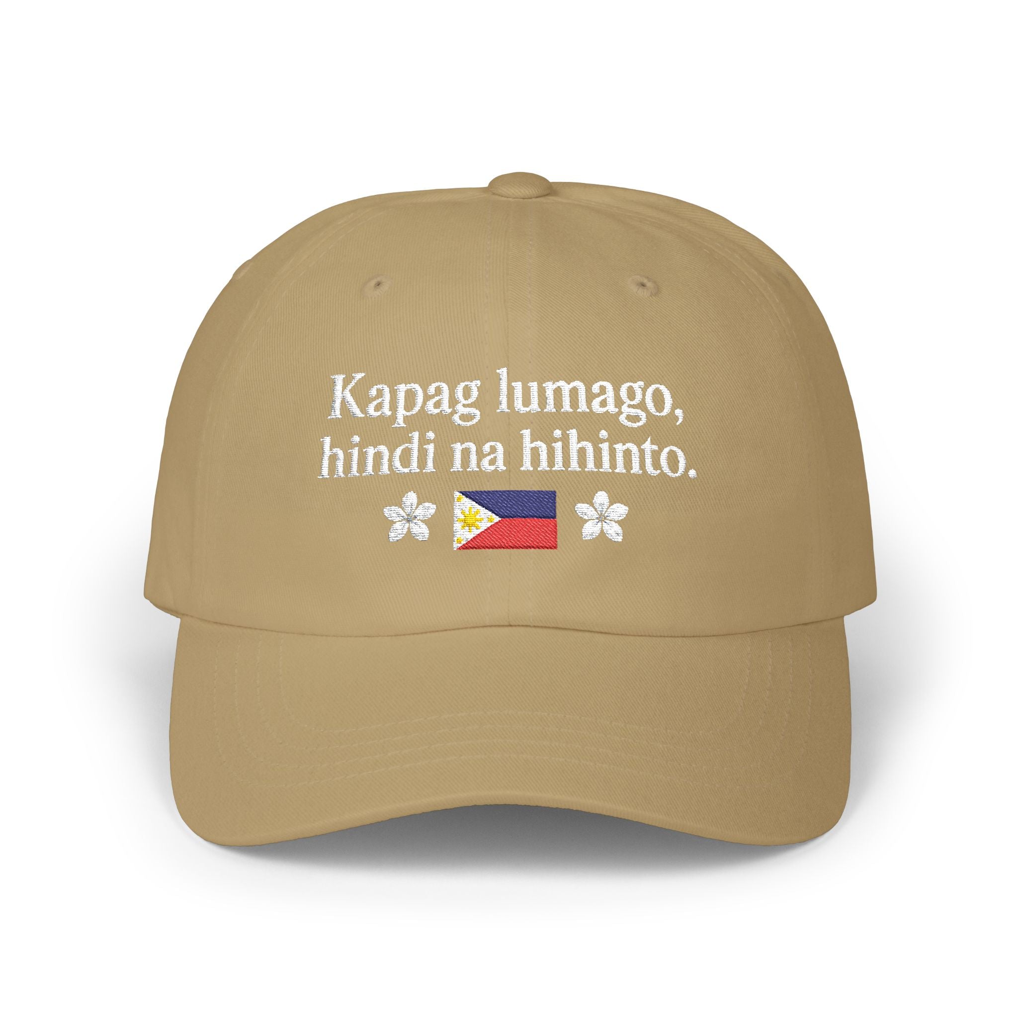 Alex Eala Inspired Hat | Kapag Lumago Hindi Na Hihinto Baseball Cap