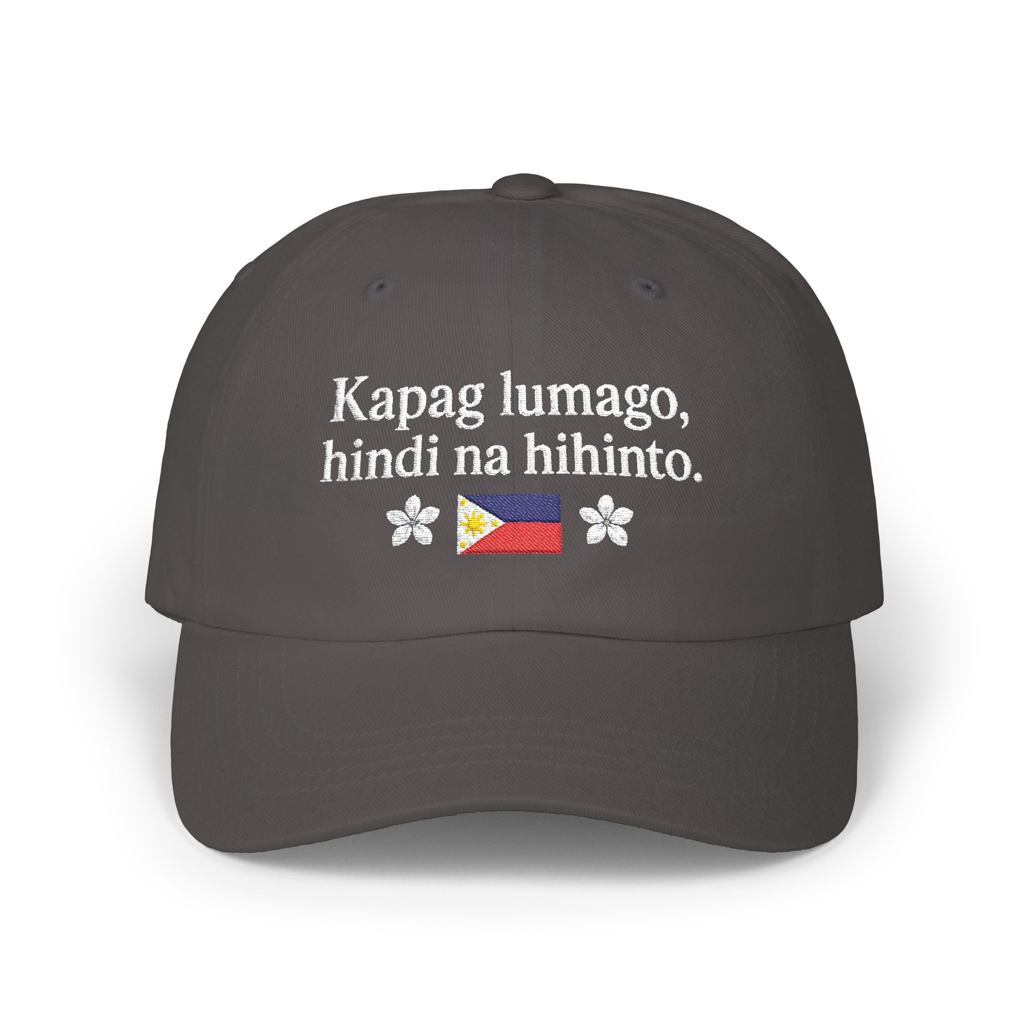Alex Eala Inspired Hat | Kapag Lumago Hindi Na Hihinto Baseball Cap