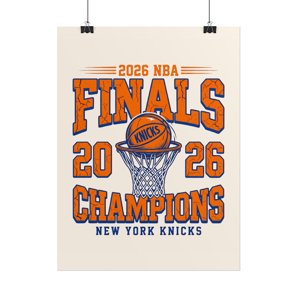 Knicks 2026 Finals Champions Wall Art